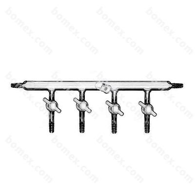 单排管真空气体分配器