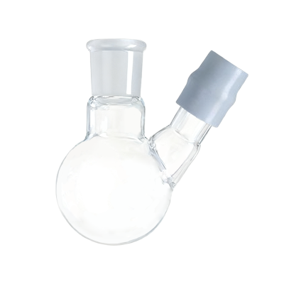 带胶帽温度计套管圆底烧瓶