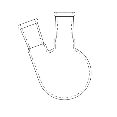 小角度斜两口瓶