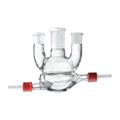 直三口半夹套圆底烧瓶