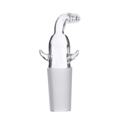 90°抽气接头，带挂钩