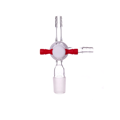 三通接头，带四氟节门