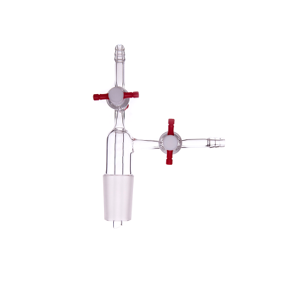 液体/气体转移接头，带四氟节门