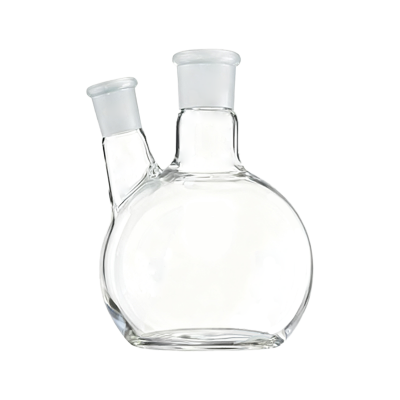 厚壁平底斜两口瓶