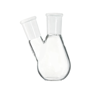 厚壁斜两口平底茄型瓶