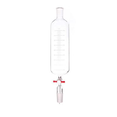 带刻度筒形滴液漏斗