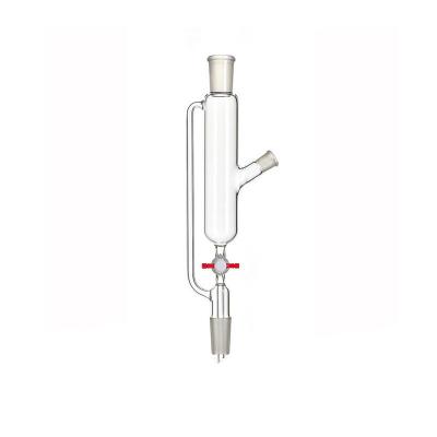 溶剂蒸馏漏斗，带抽取样侧口