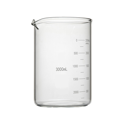 低型厚壁烧杯，满刻度