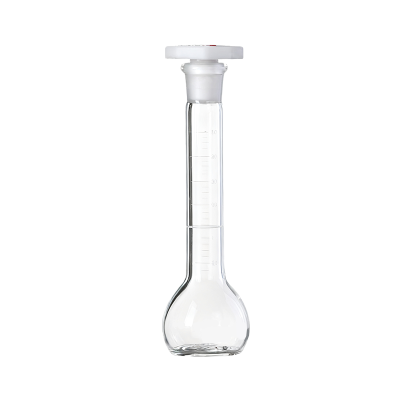 容量瓶透明，塑料塞，不带证书